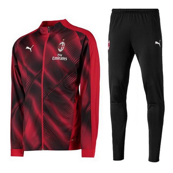 Chandal AC Milan 2019/20 Rojo Marino